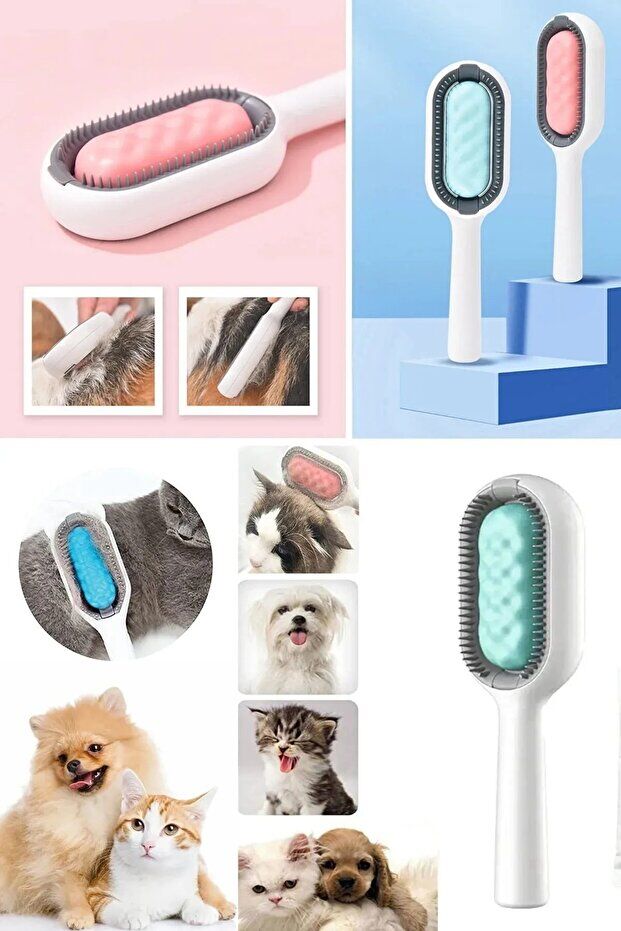 Mucit Home Tüy Toplama Aleti Kedi Köpek Tüy Temizleyici Kıl Toz Toplayıcı fırça