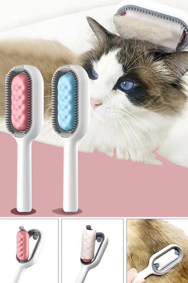 Mucit Home Tüy Toplama Aleti Kedi Köpek Tüy Temizleyici Kıl Toz Toplayıcı fırça