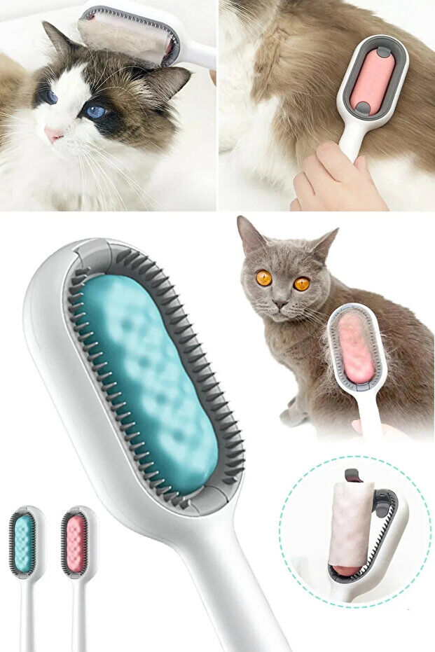 Mucit Home Tüy Toplama Aleti Kedi Köpek Tüy Temizleyici Kıl Toz Toplayıcı fırça