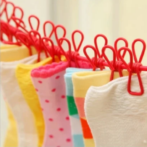 Mucit Home  Rüzgar Geçirmez Taşınabilir Açık Çamaşır  İpi