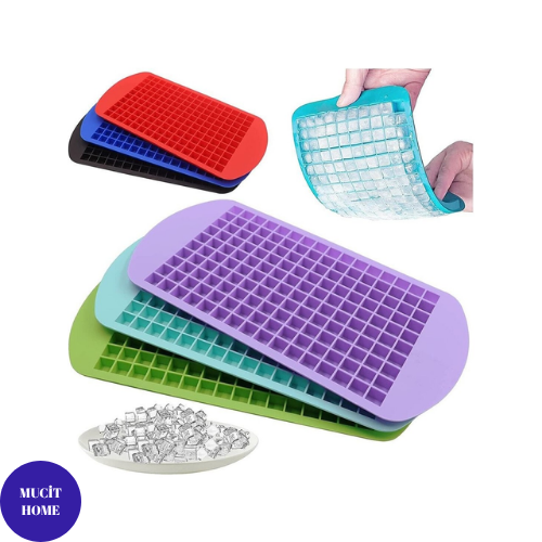 Mucit Home Esnek Silikon Buz Kabı Mini Buz Kalıbı