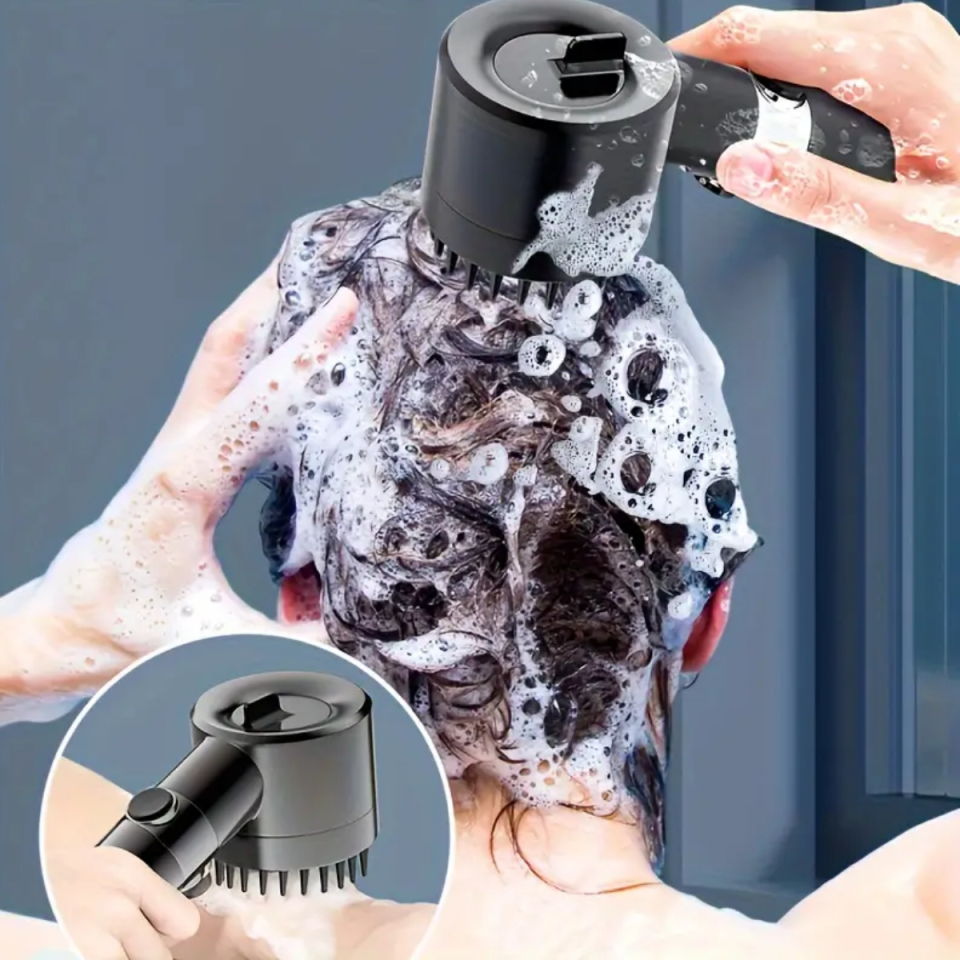 Mucit Home  Filtreli Basınçlı Start Stop Tuşlu 3 Fonksiyonlu Masaj Etkili Duş Set  Duş Başlık Hortum Ve Mafsal