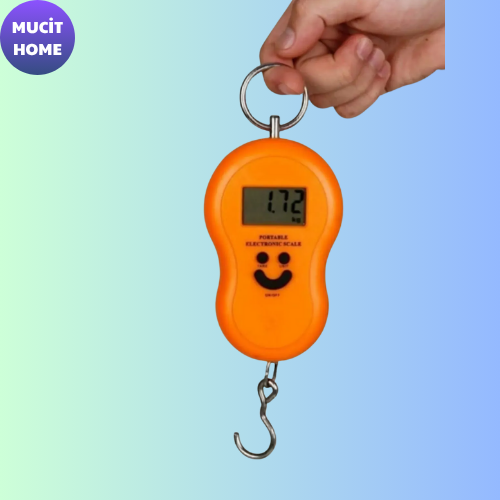 Mucit Home Elektronik Dijital El Kantarı 50 Kg Terazi Tartı 10 gr Hassas