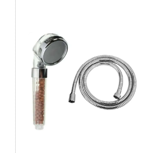 Mucit Home Boncuklu Su Arıtmalı Ve Tasarruflu Duş Başlığı Duş Hortumu Hediyeli