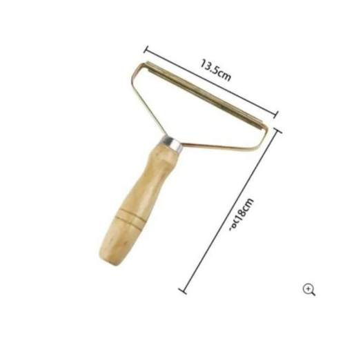 Mucit Home Ahşap Saplı Demir Elbise Tiftik Ve Tüy Toplama Aleti | Kedi Köpek Kazak Hırka Halı Kumaş Tüy Toplama