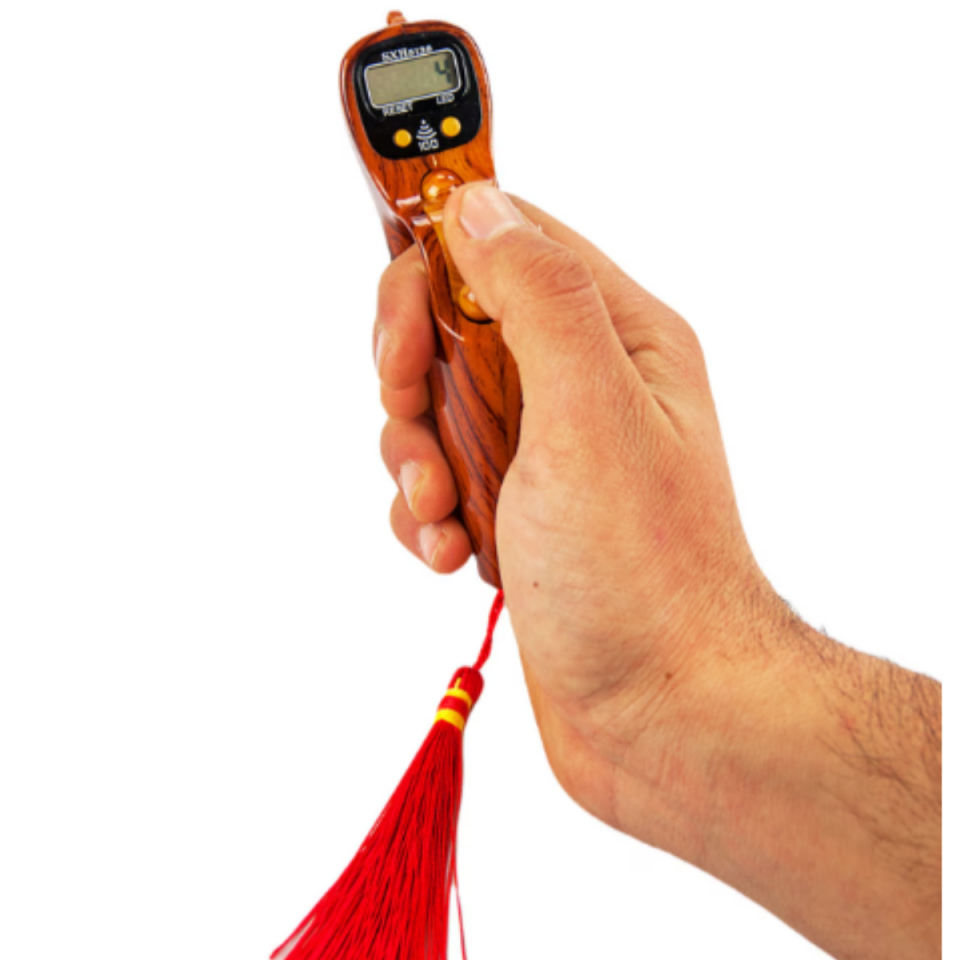 Mucit Home   Dijital Tespih Yeni Nesil Zikirmatik Tesbihmatik - Kahverengi