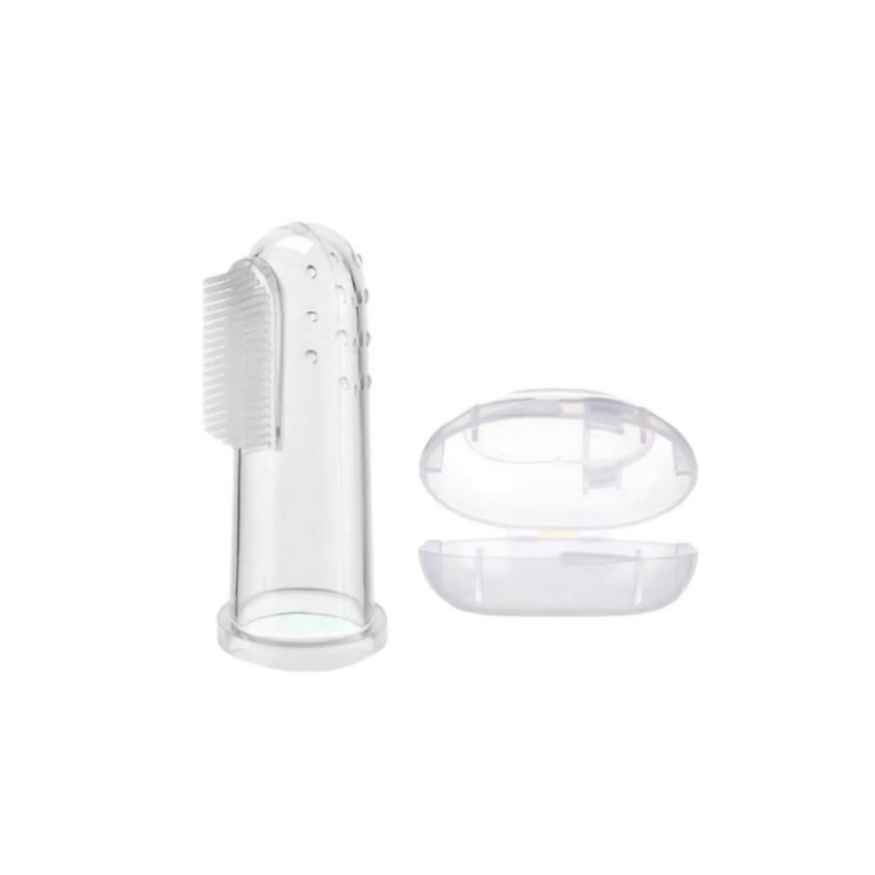 Mucit Home  Bebek Ve Kedi Köpek için Silikon Parmak Diş Kaşıyıcı Dil Temizleyici Diş Fırçası